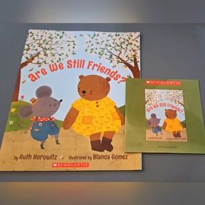 New Scholastic 'Are We Still Friends?' Children's Book and CD Set